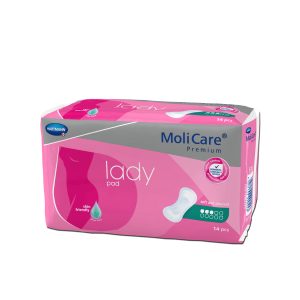 Mini Pensos Anatómicos Descartáveis para Perdas de Urina (Senhora) MoliCare premium Lady Pad (3G) - 14 unid.