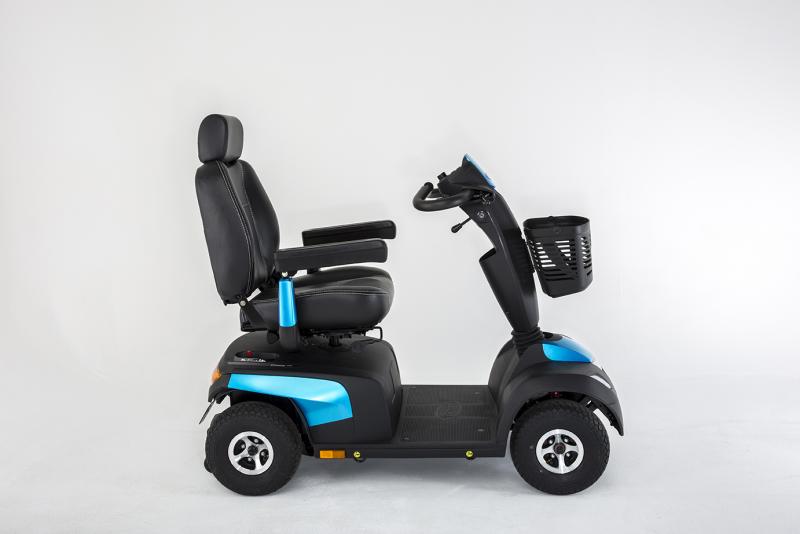 Scooter Elétrica de Mobilidade Invacare Comet Ultra Cinza