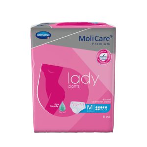 Cuecas Descartáveis para Perdas de Urina (Senhora) MoliCare premium Lady Pants (7G) M - 8 unid.