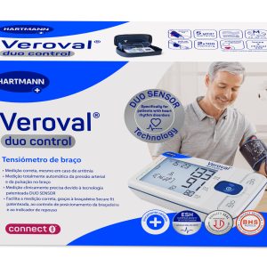 Tensiómetro VEROVAL duo control II, de braço com braçadeira (22-32cm) + cabo USB - 1 tensiómetro