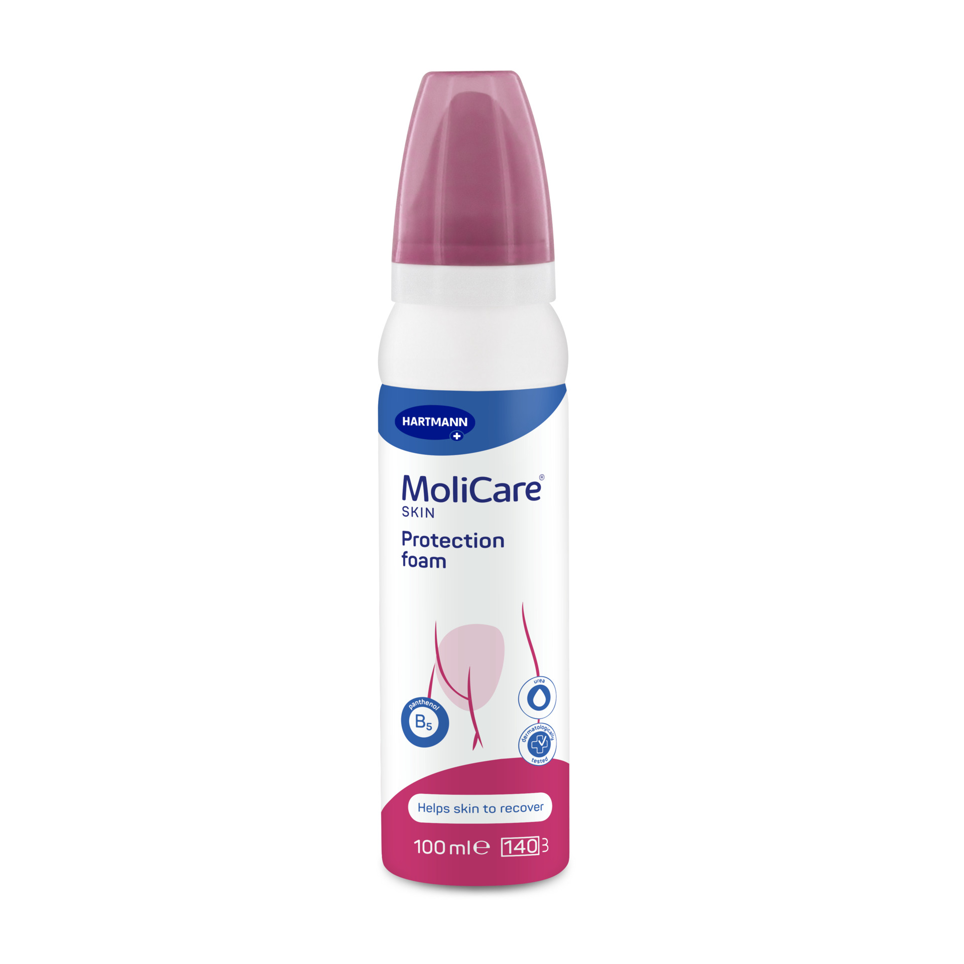 MoliCare Skin Mousse Protetora Cuidado Peles Maduras - 100 ml