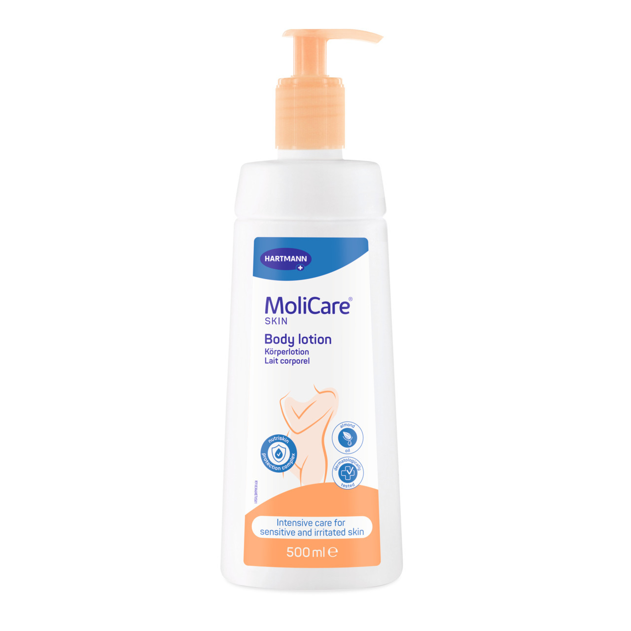MoliCare Skin Loção corporal Cuidado Peles Maduras - 500 ml