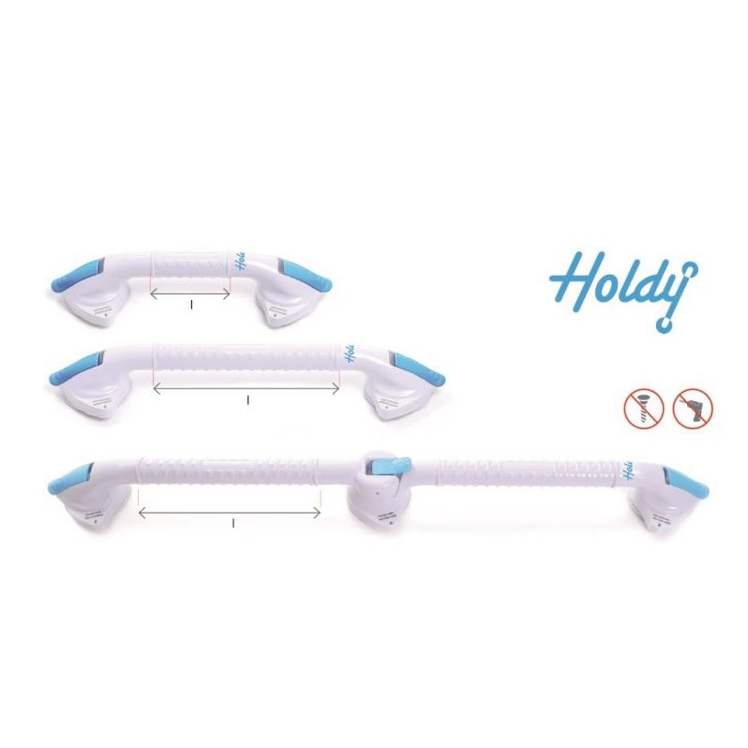 Barra de Apoio com Ventosas de 50cm para Casa de Banho Moretti