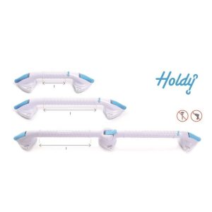 Barra de Apoio com Ventosas de 36cm para Casa de Banho Moretti